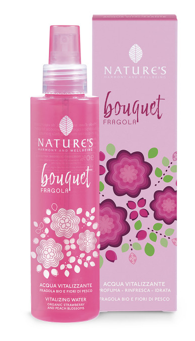 Nature's Bouquet Fragola Acqua Vitalizzante Acqua Vitalizzante Profumata Corpo 150 ml